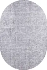 Satna Modern Gri Polyester ve Pamuklu Kaydırmaz Tabanlı Yıkanabilir Dijital Baskı Halısı - Görsel 6