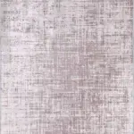 Datia Modern Bej Polyester ve Pamuklu Kaydırmaz Tabanlı Yıkanabilir Dijital Baskı Halısı