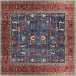 Hefei Çerçeveli Multi Polyester ve Pamuklu Kaydırmaz Tabanlı Yıkanabilir Dijital Baskı Halısı - Görsel 3