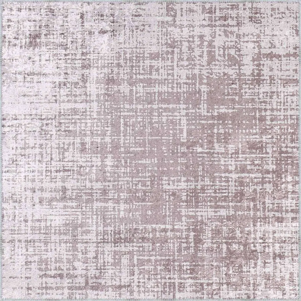 Datia Modern Bej Polyester ve Pamuklu Kaydırmaz Tabanlı Yıkanabilir Dijital Baskı Halısı - Görsel 3