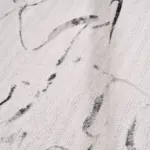 Bogense Modern Beyaz ve Gri Akrilik Pamuk atkılı Makine Halısı - Görsel 6