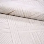 Oldrup Modern Krem Akrilik Pamuk atkılı Makine Halısı - Görsel 5