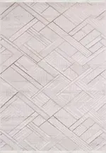 Oldrup Modern Krem Akrilik Pamuk atkılı Makine Halısı