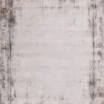 Kolding Çerçeveli Krem Viskon ve Akrilik Makine Halısı