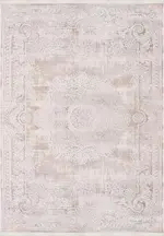 Nyborg Klasik Göbekli Bej Viskon ve Akrilik Makine Halısı