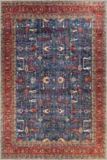 Hefei Çerçeveli Multi Polyester ve Pamuklu Kaydırmaz Tabanlı Yıkanabilir Dijital Baskı Halısı