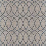 Sambal Modern Krem Polyester ve Pamuklu Kaydırmaz Tabanlı Yıkanabilir Dijital Baskı Halısı