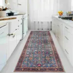 Hechi Çerçeveli Multi Polyester ve Pamuklu Kaydırmaz Tabanlı Yıkanabilir Dijital Baskı Halısı - Görsel 5