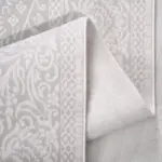 Tibro Klasik Göbekli Gri Trio Akrilik Makine Halısı - Görsel 3