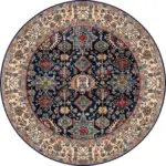 Nehe Çerçeveli Multi Polyester ve Pamuklu Kaydırmaz Tabanlı Yıkanabilir Dijital Baskı Halısı - Görsel 7