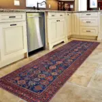 Barun Çerçeveli Multi Polyester ve Pamuklu Kaydırmaz Tabanlı Yıkanabilir Dijital Baskı Halısı - Görsel 5