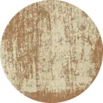 Angul Modern Krem Polyester ve Pamuklu Kaydırmaz Tabanlı Yıkanabilir Dijital Baskı Halısı - Görsel 7