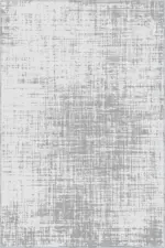 Gaya Modern Gri Polyester ve Pamuklu Kaydırmaz Tabanlı Yıkanabilir Dijital Baskı Halısı