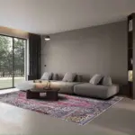 Rottne Klasik Göbekli Multi Polyester ve Pamuklu Kaydırmaz Tabanlı Yıkanabilir Dijital Baskı Halısı - Görsel 2