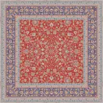 Anqui Çerçeveli Multi Polyester ve Pamuklu Kaydırmaz Tabanlı Yıkanabilir Dijital BaskI Halısı - Görsel 3