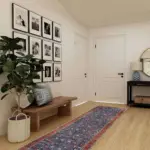 Hefei Çerçeveli Multi Polyester ve Pamuklu Kaydırmaz Tabanlı Yıkanabilir Dijital Baskı Halısı - Görsel 5