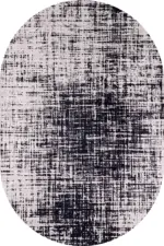 Sunel Modern Gri Polyester ve Pamuklu Kaydırmaz Tabanlı Yıkanabilir Dijital Baskı Halısı - Görsel 6