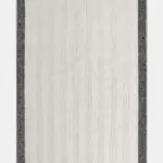 Gorno Modern Krem ve Antrasit Polipolyester Sisal Halı