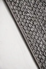 Ridino Modern Antrasit Polipolyester Sisal Halı - Görsel 6