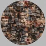 Arne Modern Multi Polyester ve Pamuklu Kaydırmaz Taban Yıkanabilir Dijital Baskı Halısı - Görsel 5