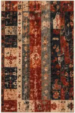 Heloz Modern Multi Polyester ve Pamuklu Kaydırmaz Taban Yıkanabilir Dijital Baskı Halısı