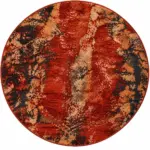 Riolos Modern Multi Polyester ve Pamuklu Kaydırmaz Taban Yıkanabilir Dijital Baskı Halısı - Görsel 5